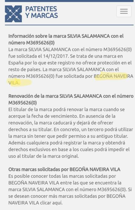 Silvia Salamanca demasiado lenta