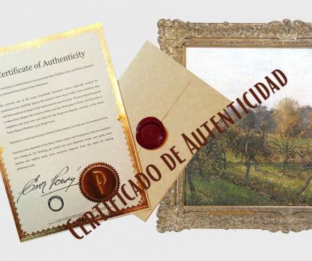 certificado de autenticidad