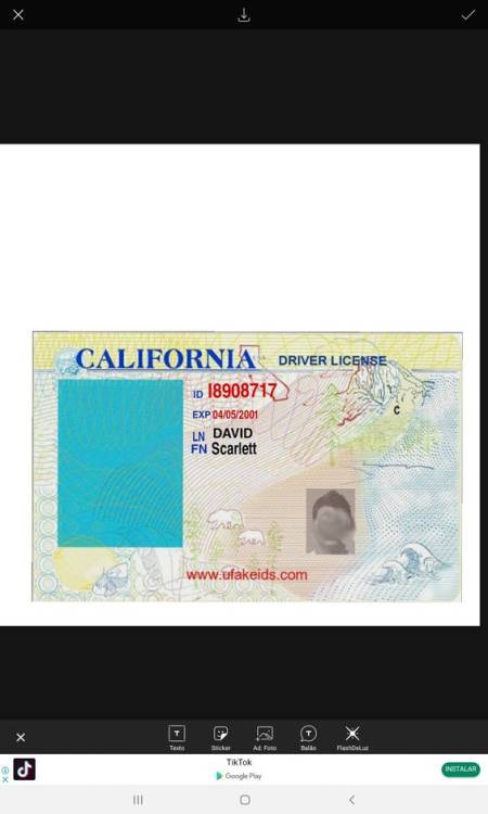 drivers license