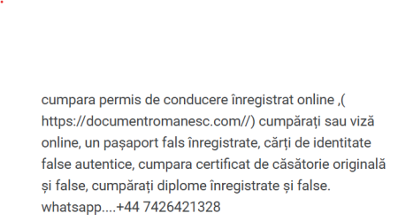 cumpara permis de conducere înregistrat online