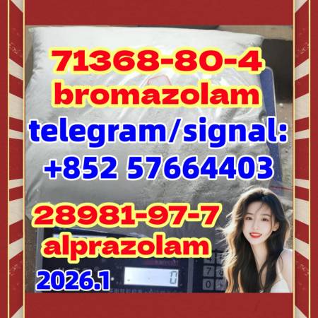 CAS 71368-80-4 Bromazolam Alprazolam CAS 28981-97-7