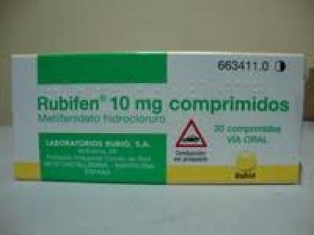 Comprar Rubifen 10 mg para estudios