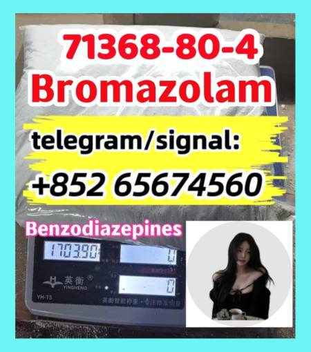  Bromazolam，71368-80-4 telegram/signal+852 65674560  5cladba Raw Materials precursor 5fadb adbb jwh-