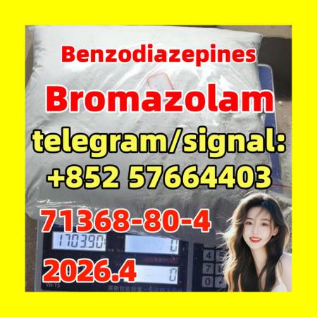 High quality cas.71368-80-4 Brozolam  benzodiazepines 