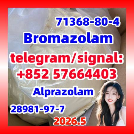 bromazolam 71368-80-4 best price free sample benzodiazepines Sleeping and sedative 