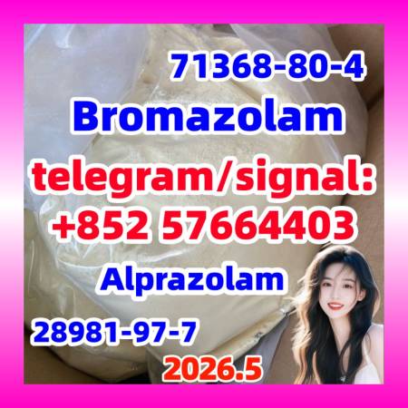 CAS:71368-80-4,Purity 99% decloethazole/Bromazolam benzodiazepines   