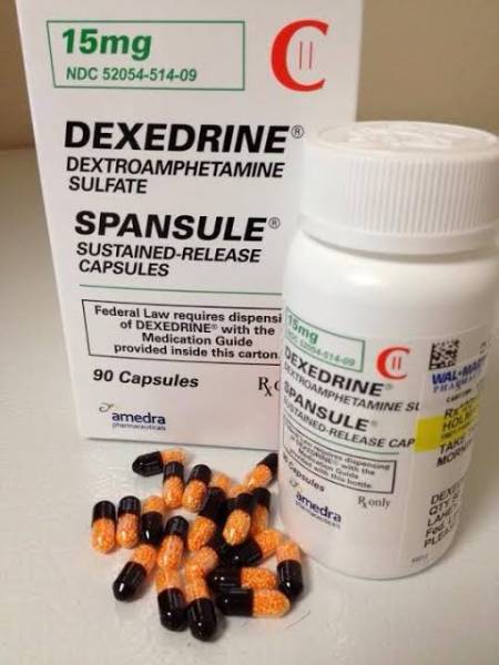 ¿Se vende Dexedrine de 15 mg sin receta?