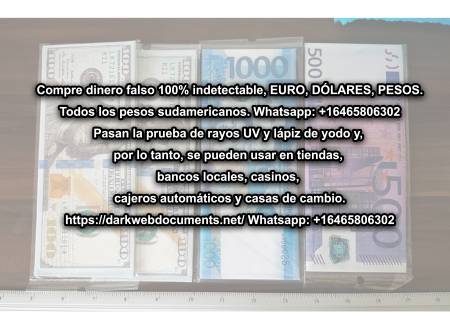 WhatsApp +16465806302, compre licencias de conducir registradas, euros falsos, darkwebdocuments.net,